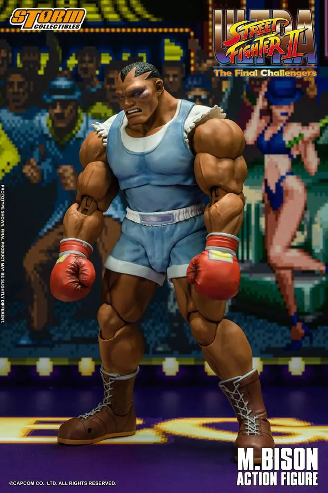 Ultra Street Fighter II: The Final Challengers 1/12 Balrog akciófigura 17 cm termékfotó