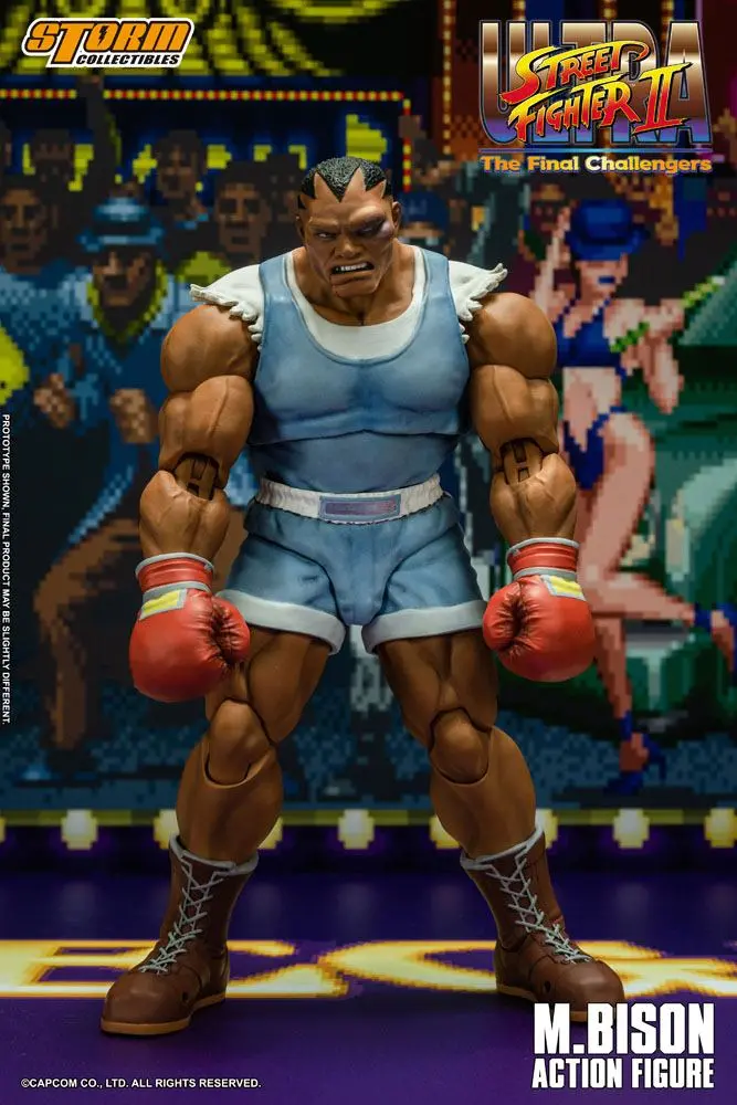 Ultra Street Fighter II: The Final Challengers 1/12 Balrog akciófigura 17 cm termékfotó
