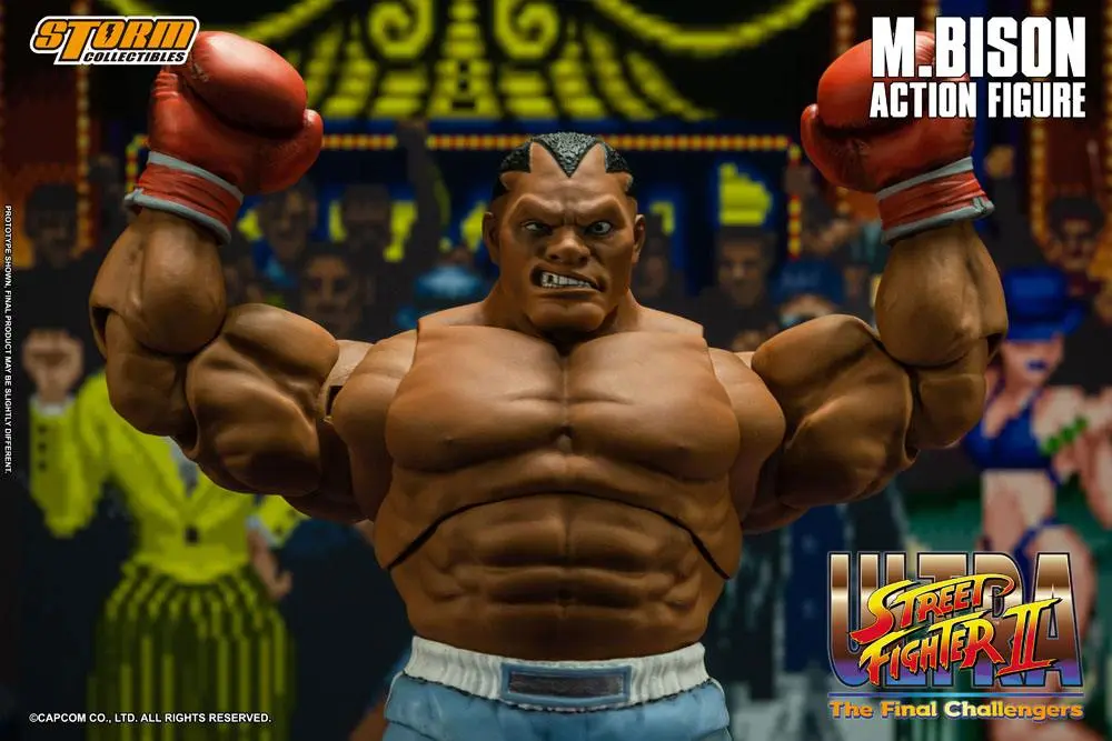 Ultra Street Fighter II: The Final Challengers 1/12 Balrog akciófigura 17 cm termékfotó