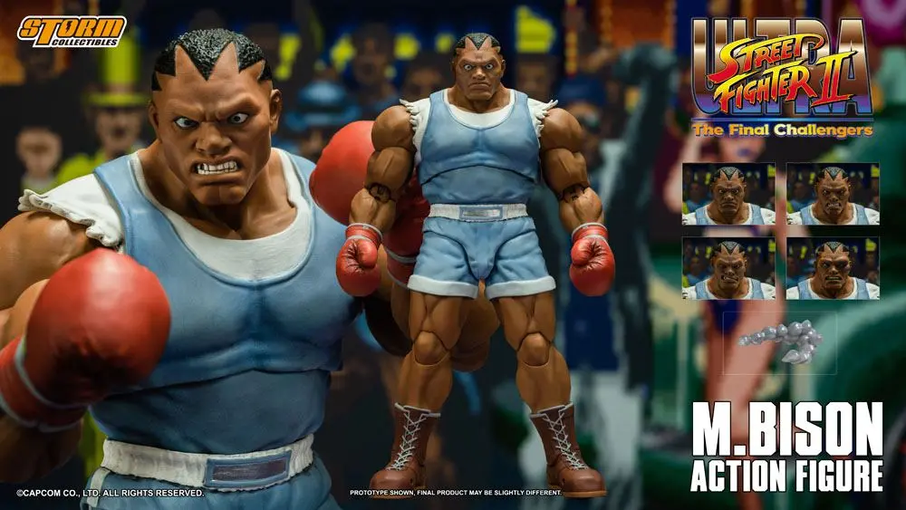 Ultra Street Fighter II: The Final Challengers 1/12 Balrog akciófigura 17 cm termékfotó