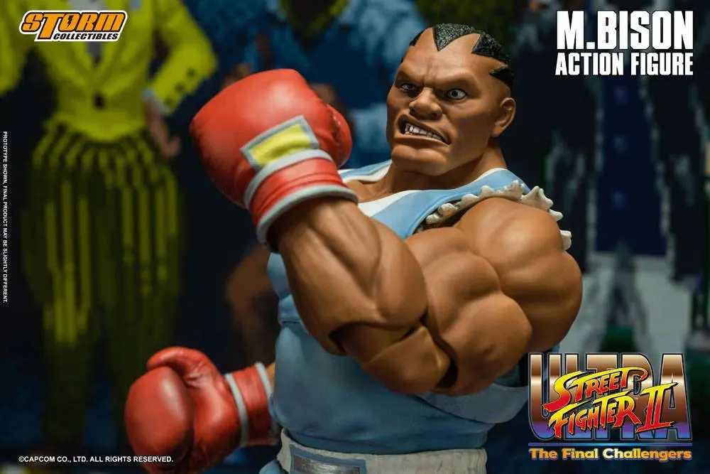 Ultra Street Fighter II: The Final Challengers 1/12 Balrog akciófigura 17 cm termékfotó