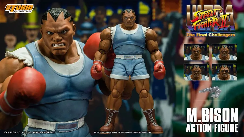 Ultra Street Fighter II: The Final Challengers 1/12 Balrog akciófigura 17 cm termékfotó