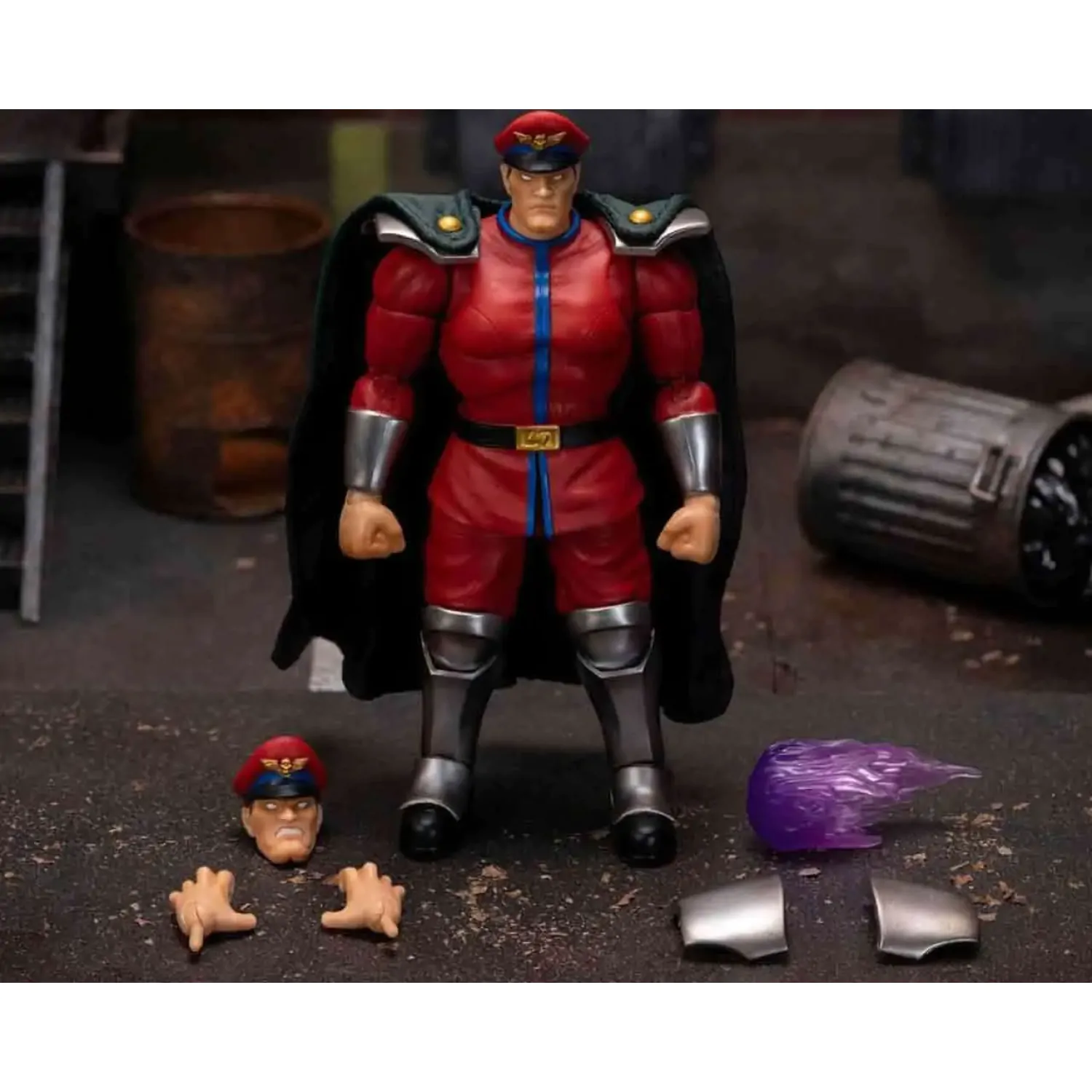 Ultra Street Fighter II: The Final Challengers 1/12 Bison akciófigura 15 cm termékfotó