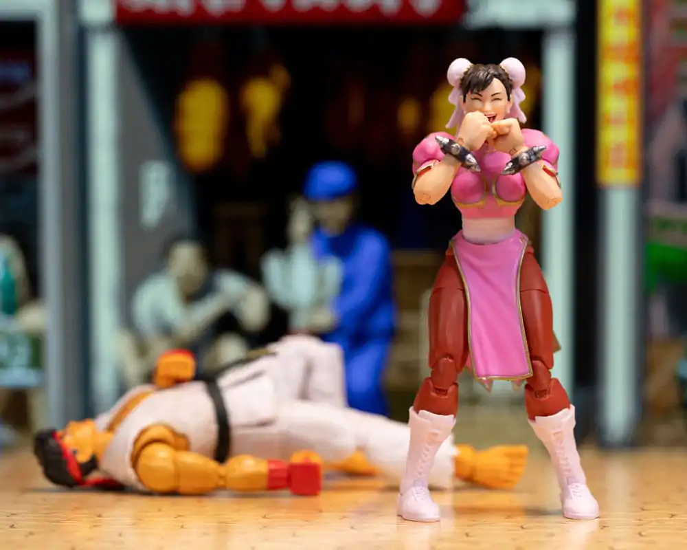 Ultra Street Fighter II: The Final Challengers 1/12 Chun-Li Player 2 Deluxe Ver. akciófigura 15 cm termékfotó