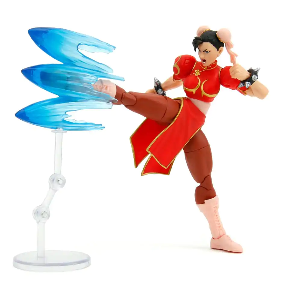 Ultra Street Fighter II: The Final Challengers 1/12 Chun-Li Player 2 Red Ver. akciófigura 15 cm termékfotó