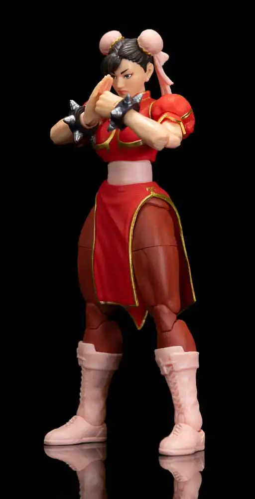 Ultra Street Fighter II: The Final Challengers 1/12 Chun-Li Player 2 Red Ver. akciófigura 15 cm termékfotó