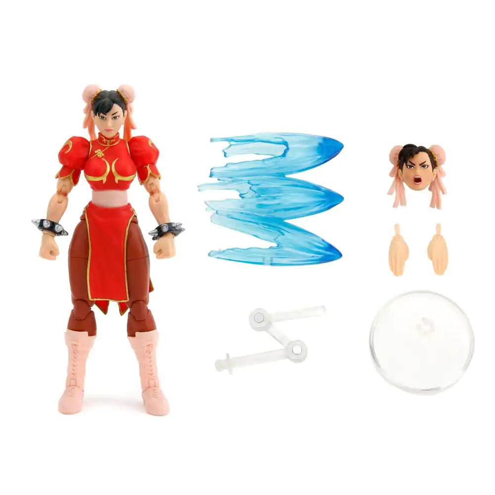 Ultra Street Fighter II: The Final Challengers 1/12 Chun-Li Player 2 Red Ver. akciófigura 15 cm termékfotó