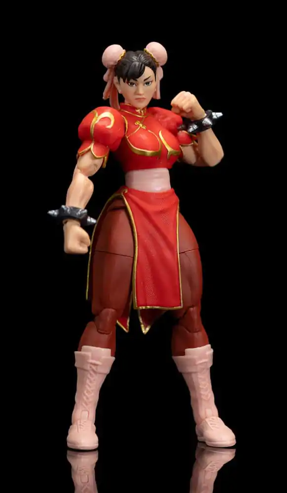 Ultra Street Fighter II: The Final Challengers 1/12 Chun-Li Player 2 Red Ver. akciófigura 15 cm termékfotó