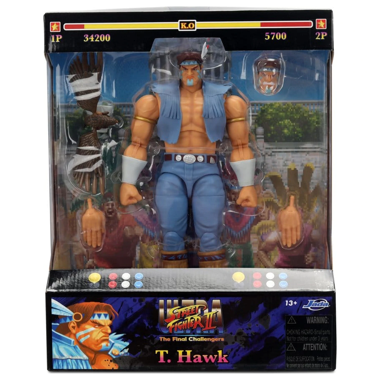 Ultra Street Fighter II: The Final Challengers 1/12 Hawk akciófigura 20 cm   termékfotó