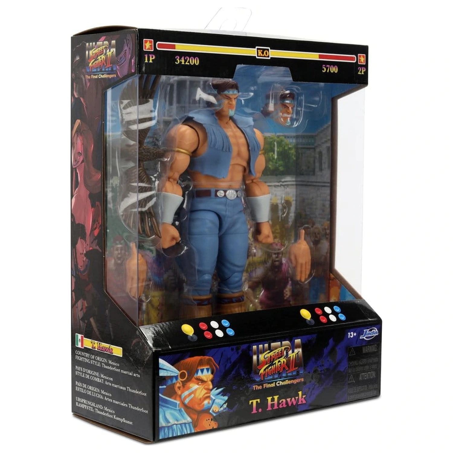 Ultra Street Fighter II: The Final Challengers 1/12 Hawk akciófigura 20 cm   termékfotó