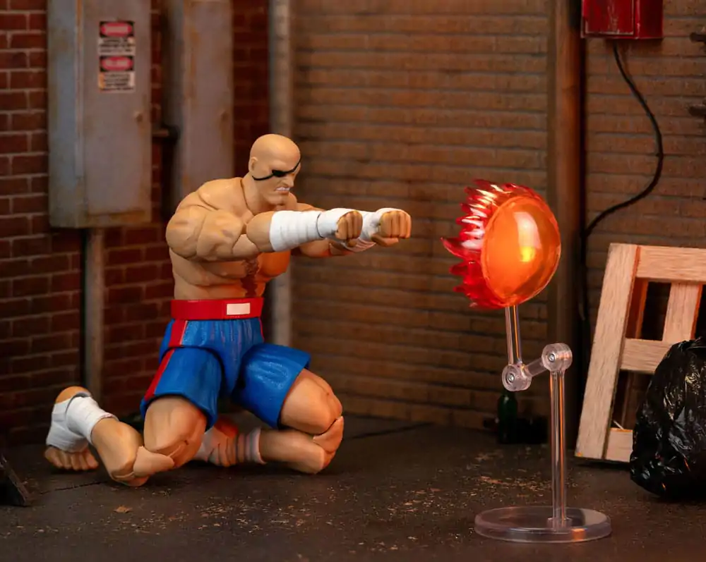Ultra Street Fighter II: The Final Challengers 1/12 Sagat akciófigura 19 cm termékfotó