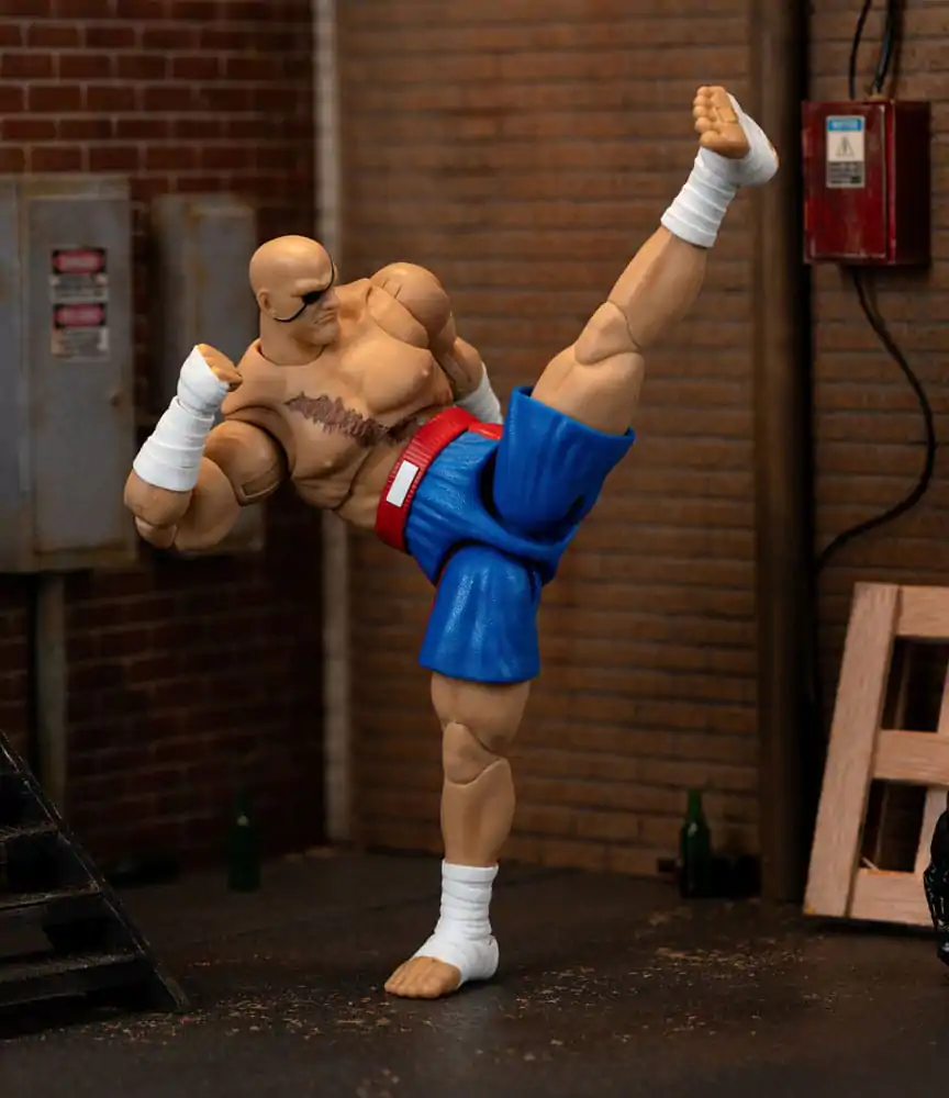 Ultra Street Fighter II: The Final Challengers 1/12 Sagat akciófigura 19 cm termékfotó