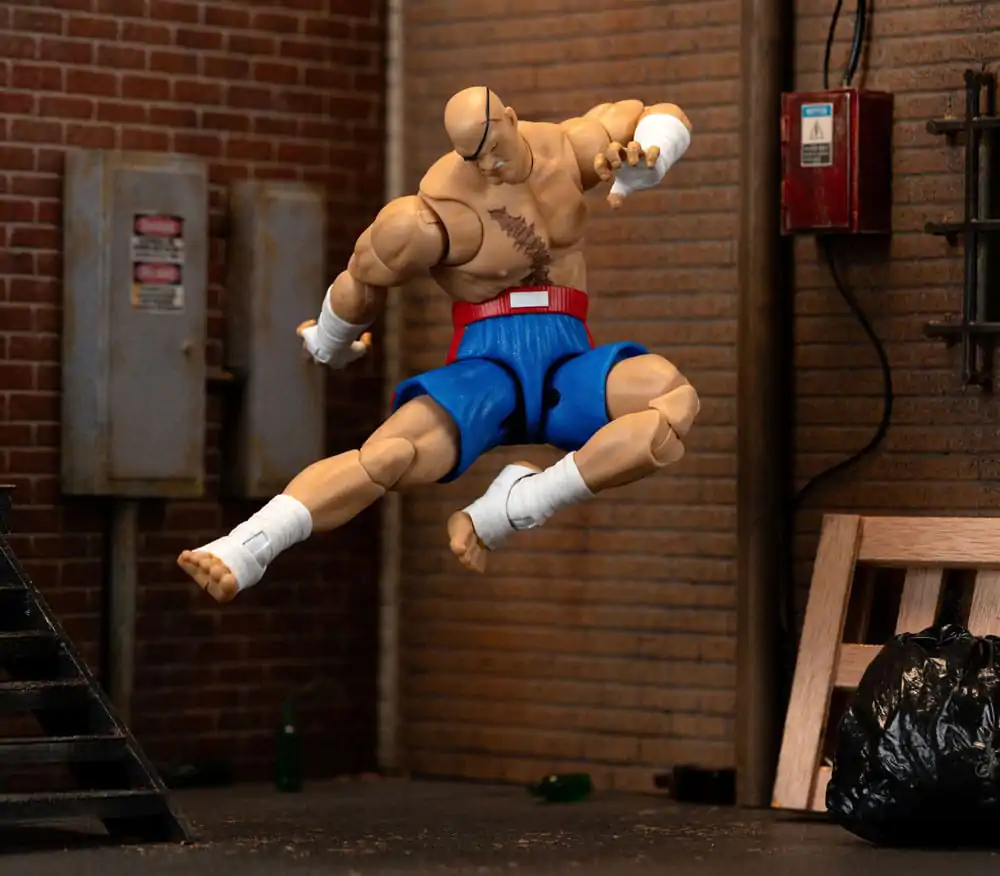 Ultra Street Fighter II: The Final Challengers 1/12 Sagat akciófigura 19 cm termékfotó