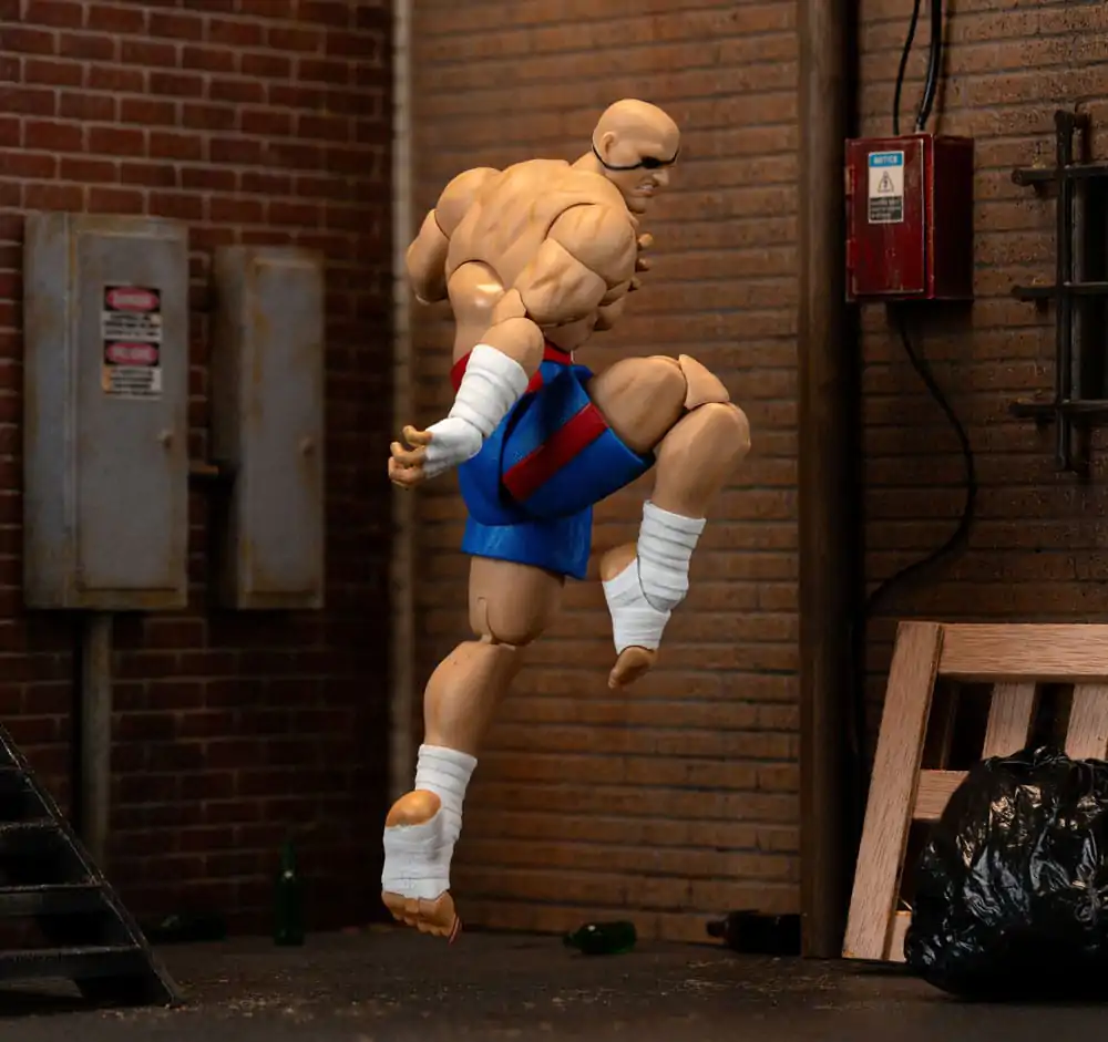Ultra Street Fighter II: The Final Challengers 1/12 Sagat akciófigura 19 cm termékfotó