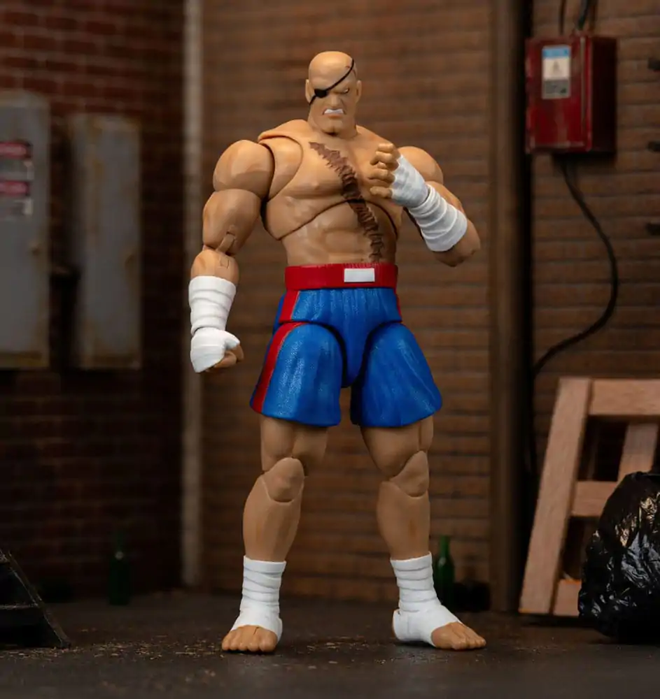 Ultra Street Fighter II: The Final Challengers 1/12 Sagat akciófigura 19 cm termékfotó