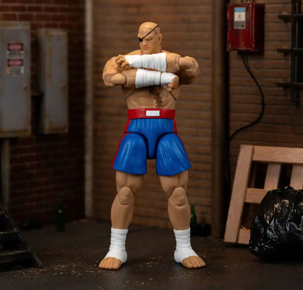 Ultra Street Fighter II: The Final Challengers 1/12 Sagat akciófigura 19 cm termékfotó