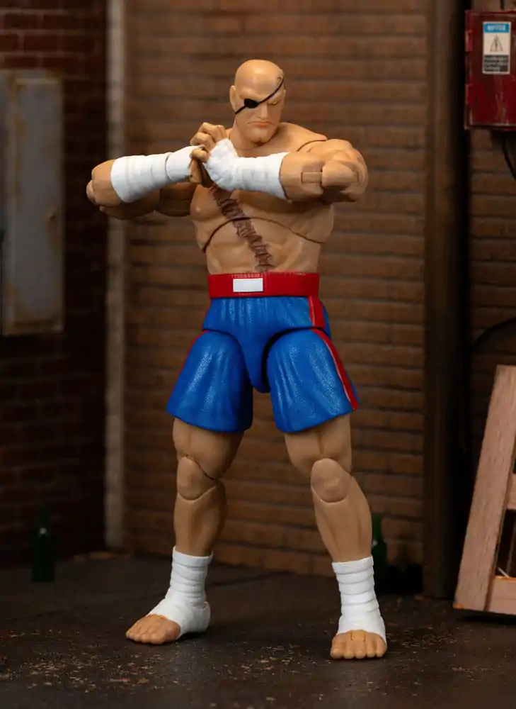 Ultra Street Fighter II: The Final Challengers 1/12 Sagat akciófigura 19 cm termékfotó