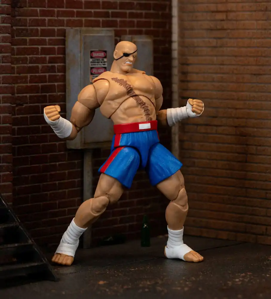 Ultra Street Fighter II: The Final Challengers 1/12 Sagat akciófigura 19 cm termékfotó
