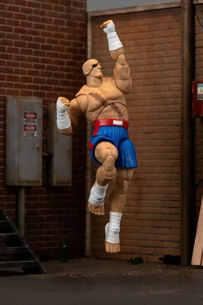 Ultra Street Fighter II: The Final Challengers 1/12 Sagat akciófigura 19 cm termékfotó