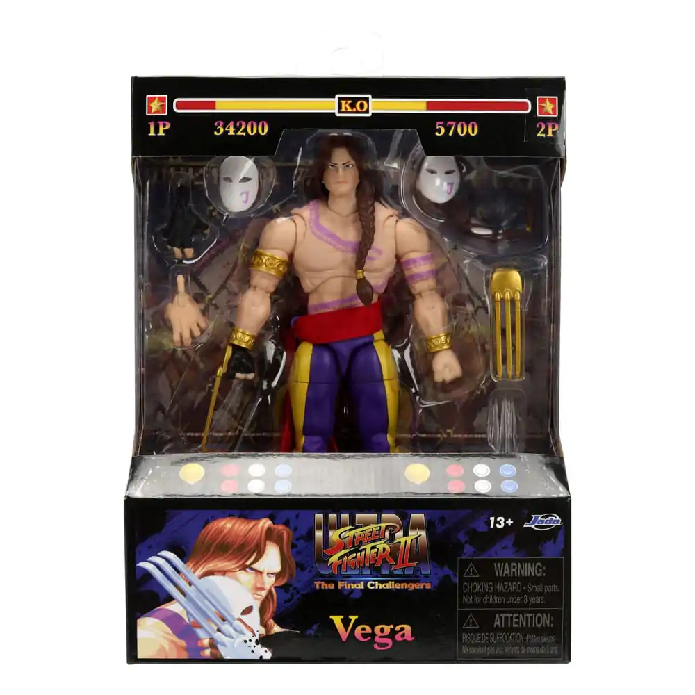 Ultra Street Fighter II: The Final Challengers 1/12 Vega akciófigura 15 cm termékfotó