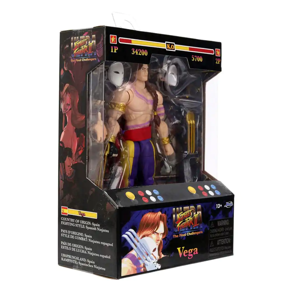 Ultra Street Fighter II: The Final Challengers 1/12 Vega akciófigura 15 cm termékfotó
