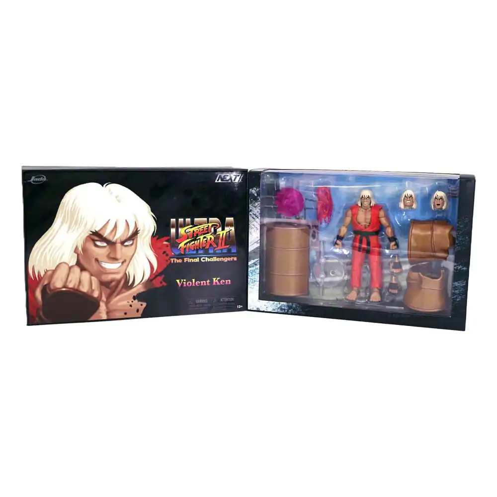 Ultra Street Fighter II: The Final Challengers 1/12 Violent Ken Next Level SDCC 2024 Exkluzív akciófigura 15 cm termékfotó