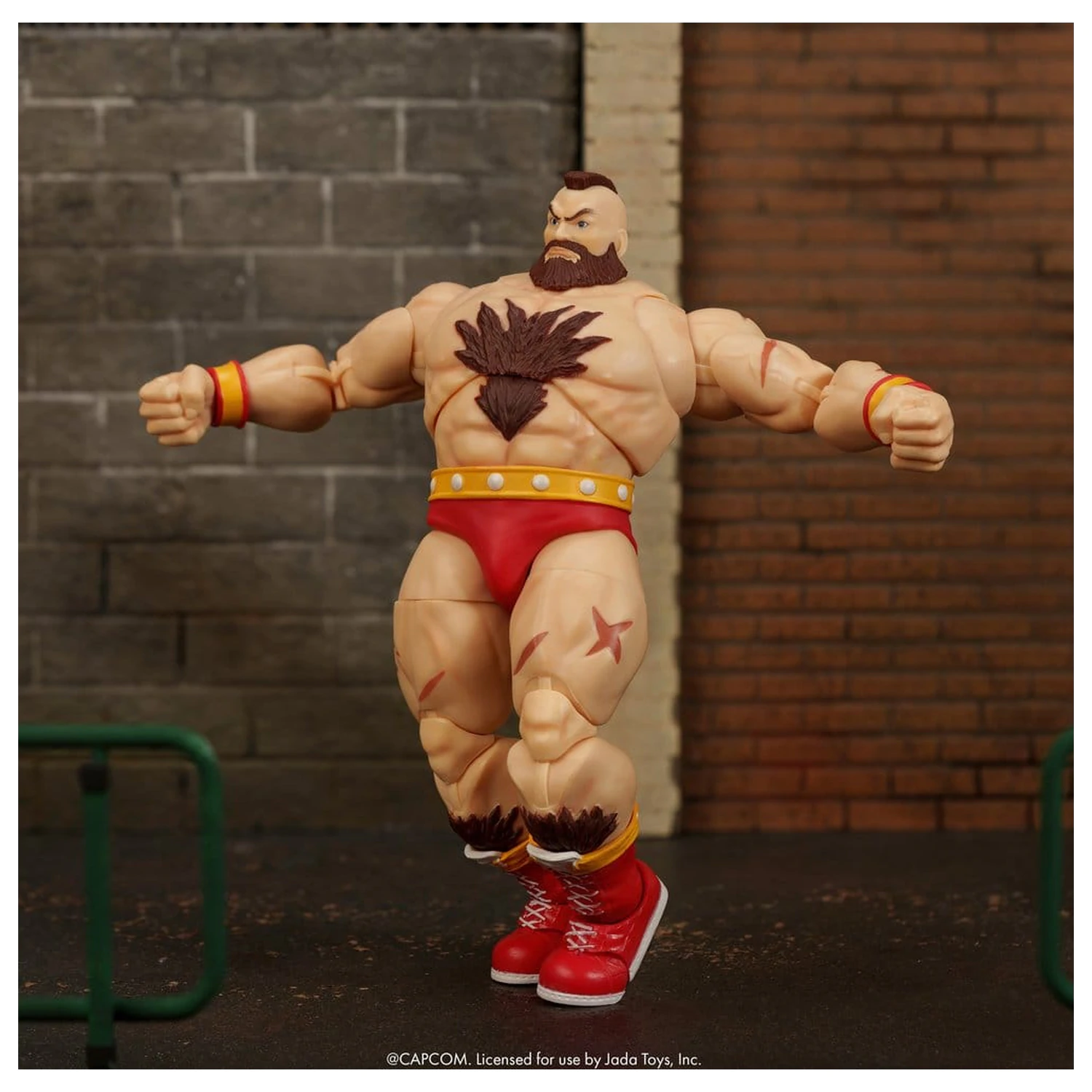 Ultra Street Fighter II: The Final Challengers 1/12 Zangief akciófigura 18 cm    termékfotó
