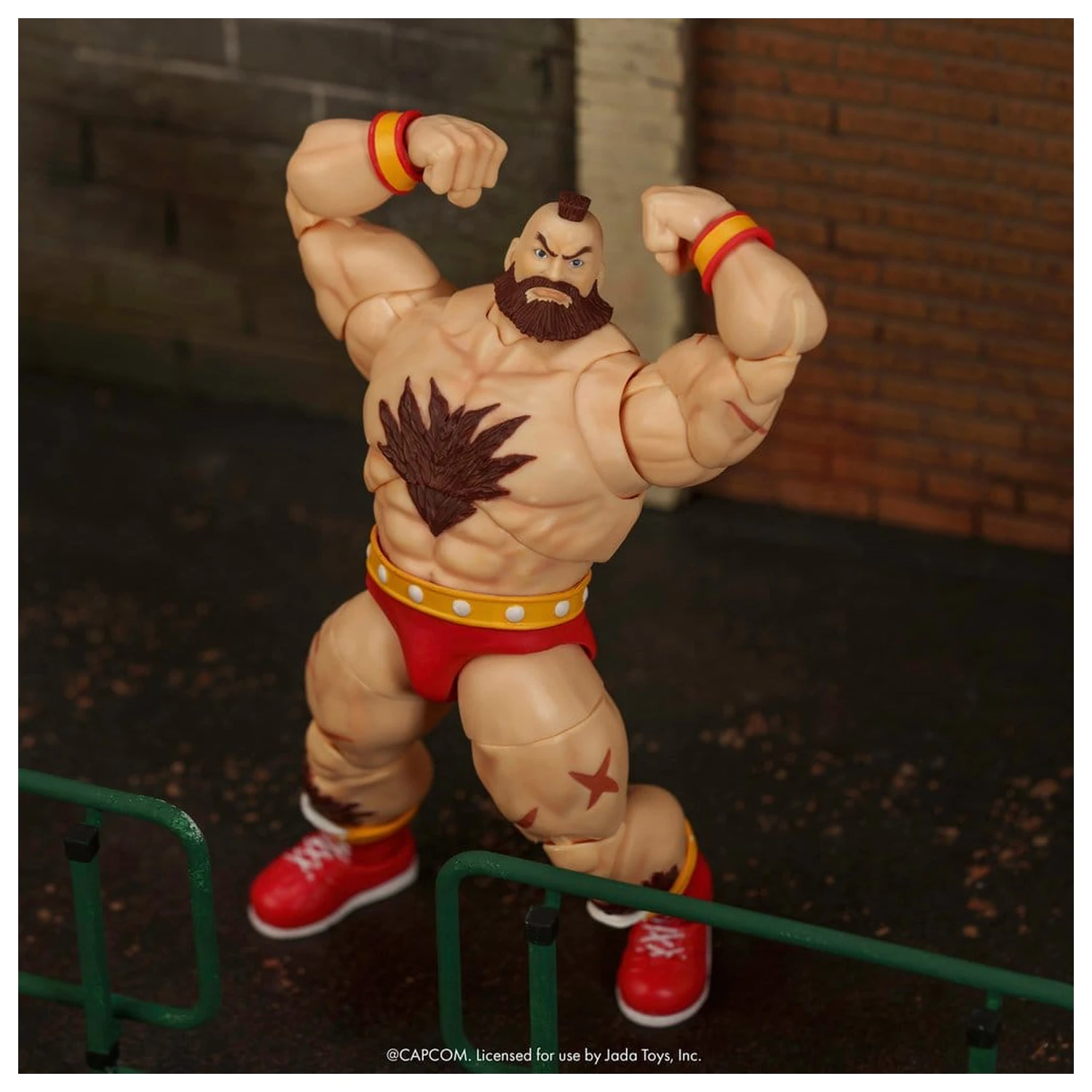 Ultra Street Fighter II: The Final Challengers 1/12 Zangief akciófigura 18 cm    termékfotó