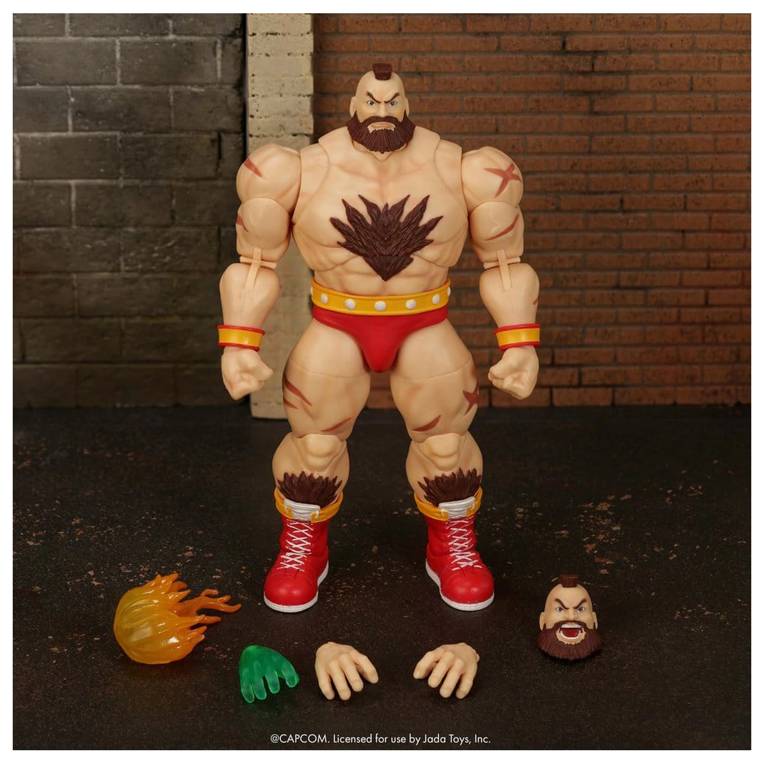 Ultra Street Fighter II: The Final Challengers 1/12 Zangief akciófigura 18 cm    termékfotó