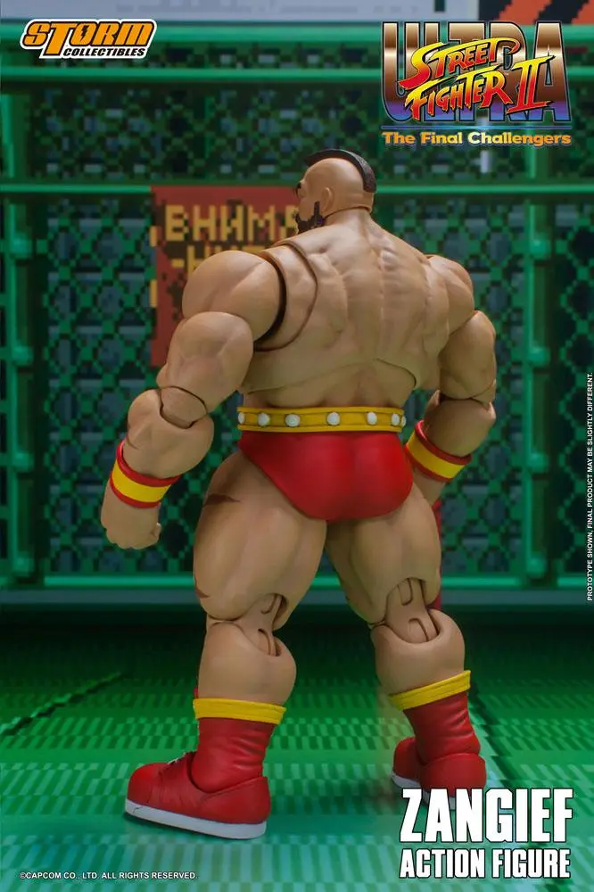 Ultra Street Fighter II: The Final Challengers 1/12 Zangief akciófigura 19 cm termékfotó