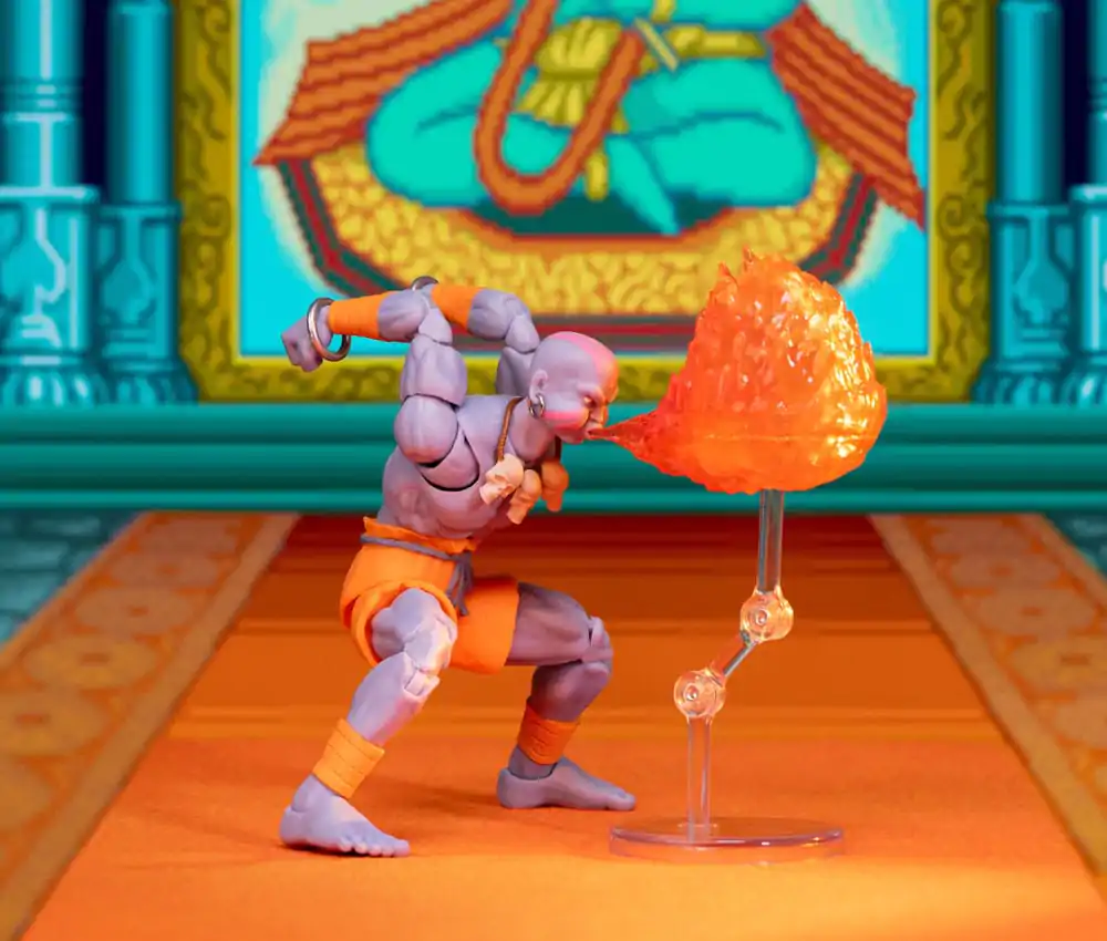 Ultra Street Fighter II: The Final Challengers akciófigura 1/12 Dhalsim Deluxe 15 cm   termékfotó