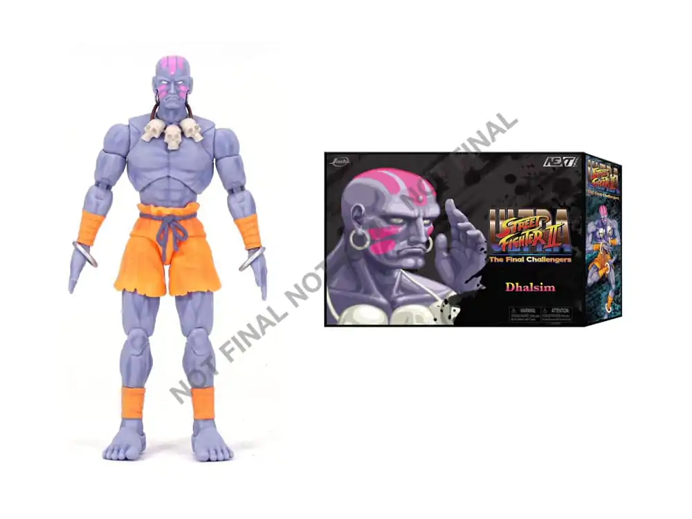 Ultra Street Fighter II: The Final Challengers akciófigura 1/12 Dhalsim Deluxe 15 cm   termékfotó