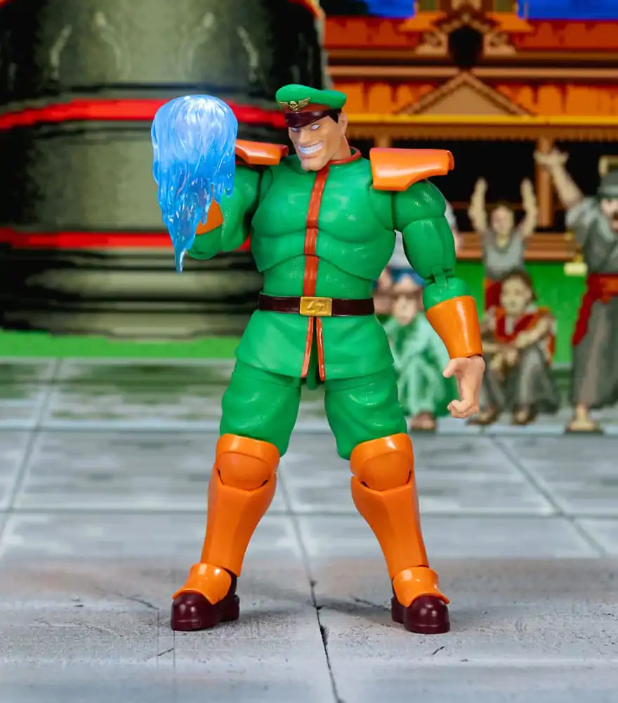 Ultra Street Fighter II: The Final Challengers akciófigura 1/12 M. Bison Deluxe 15 cm   termékfotó