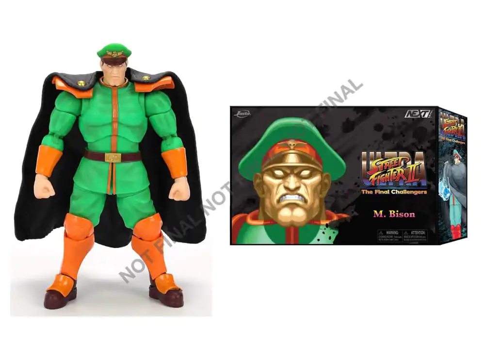 Ultra Street Fighter II: The Final Challengers akciófigura 1/12 M. Bison Deluxe 15 cm   termékfotó