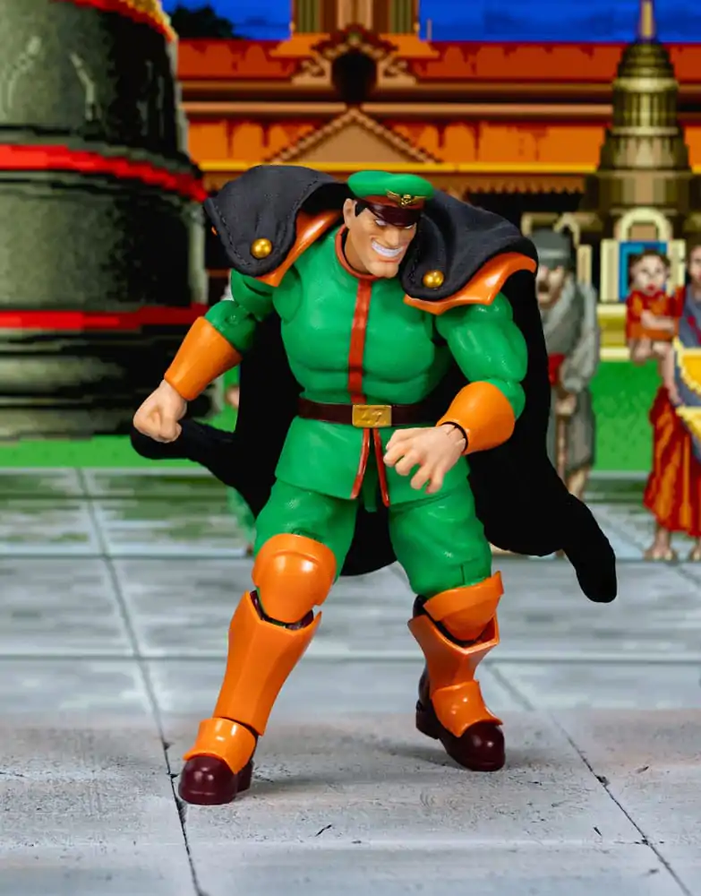 Ultra Street Fighter II: The Final Challengers akciófigura 1/12 M. Bison Deluxe 15 cm   termékfotó