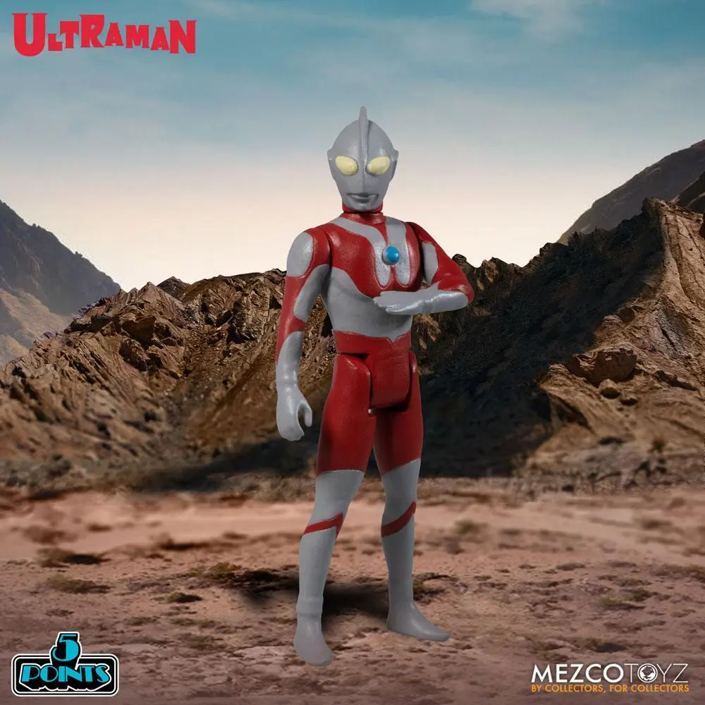 Ultraman 5 Points Ultraman &amp; Red King akciófigura szett termékfotó