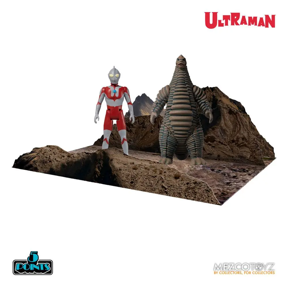 Ultraman 5 Points Ultraman &amp; Red King akciófigura szett termékfotó