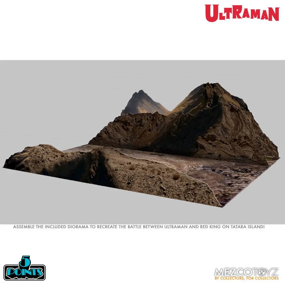 Ultraman 5 Points Ultraman &amp; Red King akciófigura szett termékfotó