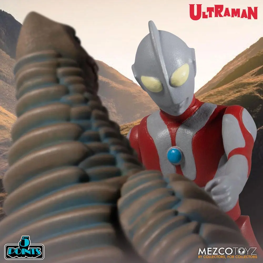 Ultraman 5 Points Ultraman &amp; Red King akciófigura szett termékfotó