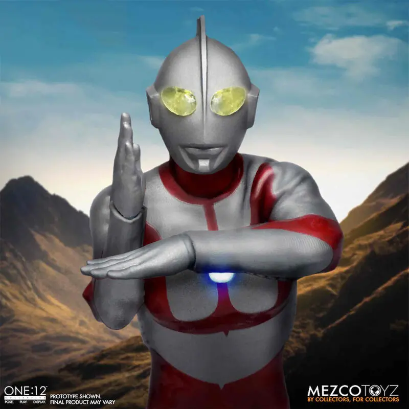 Ultraman figura fény effektekkel 16cm termékfotó
