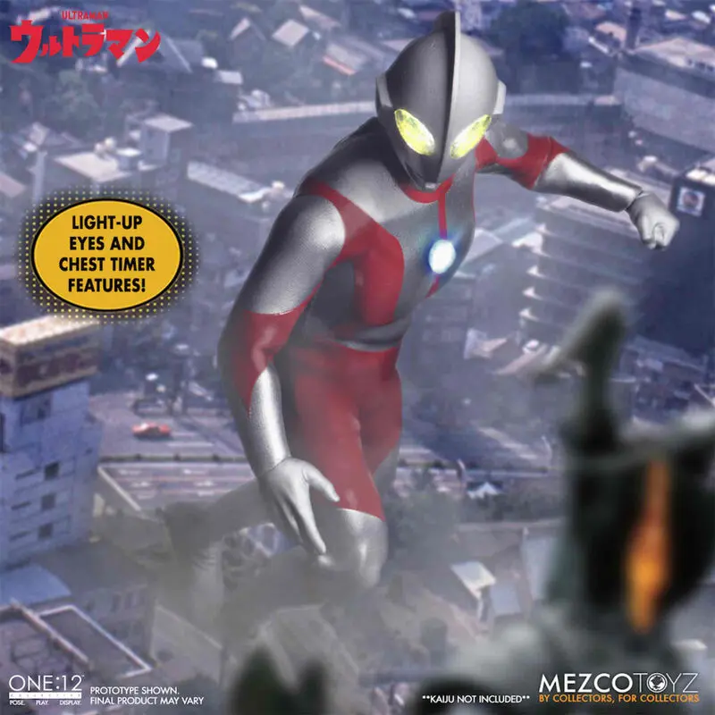 Ultraman figura fény effektekkel 16cm termékfotó