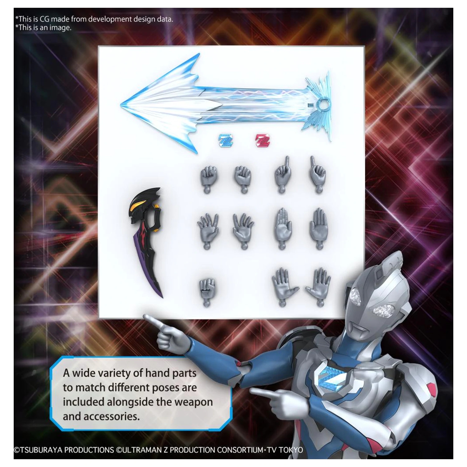 ULTRAMAN figura-rise Standard Ultraman Z Original modell készlet termékfotó