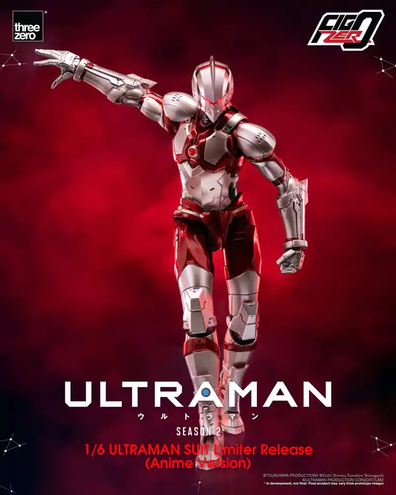Ultraman FigZero 1/6 Ultraman Suit (Anime Version) Limited Release akciófigura 31 cm termékfotó