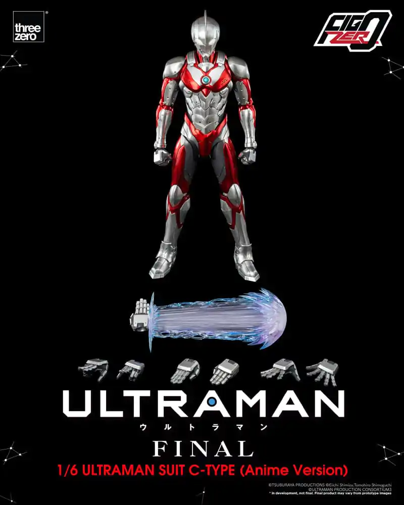 Ultraman FigZero Action Figure 1/6 Ultraman Suit C-Type (Anime Version) 31 cm termékfotó