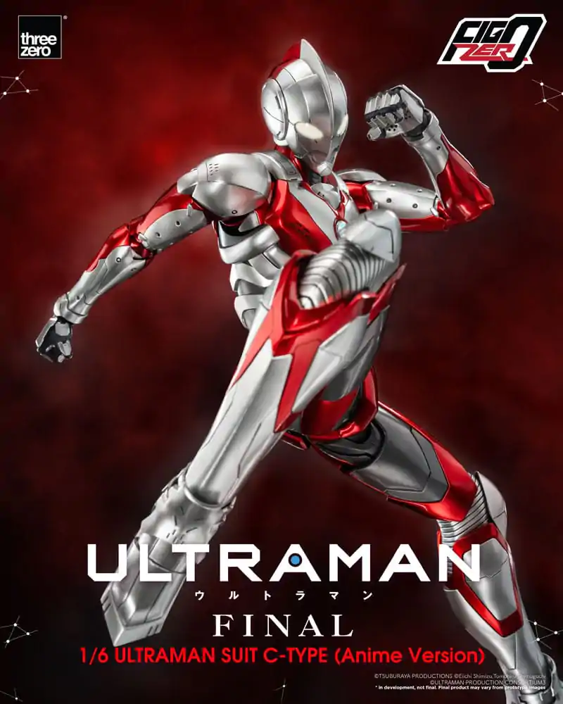 Ultraman FigZero Action Figure 1/6 Ultraman Suit C-Type (Anime Version) 31 cm termékfotó