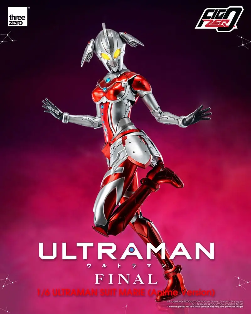 Ultraman FigZero 1/6 Ultraman Suit Marie (Anime Version) akciófigura 35 cm termékfotó