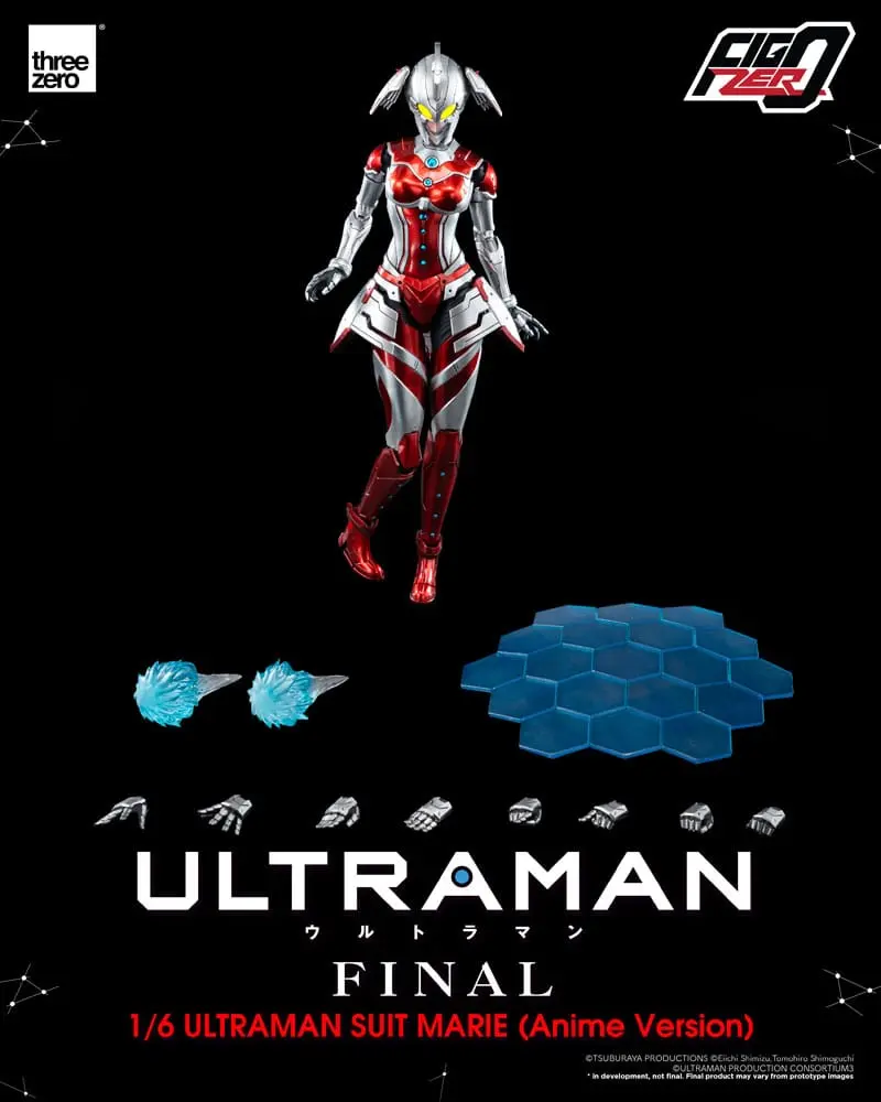 Ultraman FigZero 1/6 Ultraman Suit Marie (Anime Version) akciófigura 35 cm termékfotó
