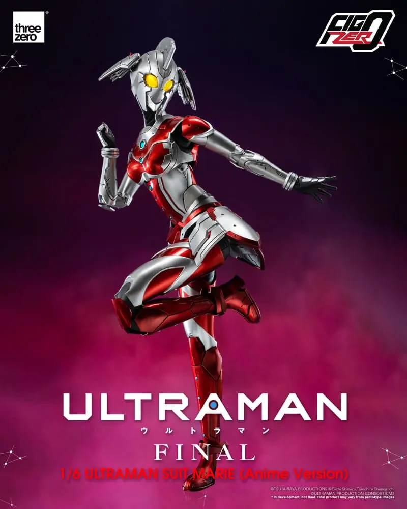 Ultraman FigZero 1/6 Ultraman Suit Marie (Anime Version) akciófigura 35 cm termékfotó
