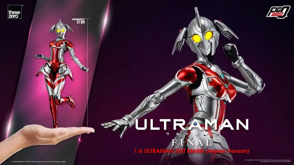 Ultraman FigZero 1/6 Ultraman Suit Marie (Anime Version) akciófigura 35 cm termékfotó