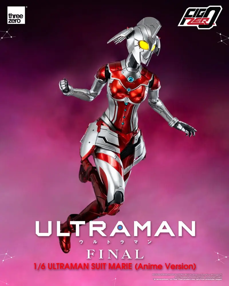 Ultraman FigZero 1/6 Ultraman Suit Marie (Anime Version) akciófigura 35 cm termékfotó